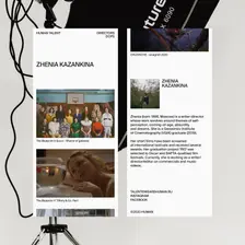 Website for HUMAN TALENT. 2020